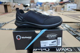 1 Par O workwear | Sikkerhedssko | Sort | 44 Model nr: 526517