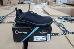 1 Par O workwear | Sikkerhedssko | Sort | 42 Model nr: 526515