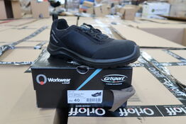 1 Par O workwear | Sikkerhedssko | Sort | 40 Model nr: 526513