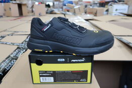 1 Par Airtox | AIRTOX Safety Shoe BAT.ONE | Sort/gul | 46 Model nr: 1780328