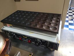 Vaffelpandekagemaskine (Poffertje Mini). VEVOR