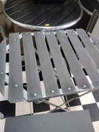 Caféborde og skammel