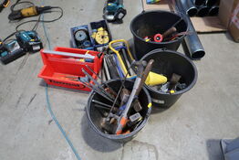 Div. Værktøj i plastikkasser