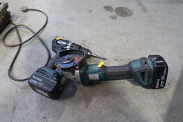 2 stk. akku håndværktøj MAKITA DHP484 med 2 stk. batterier