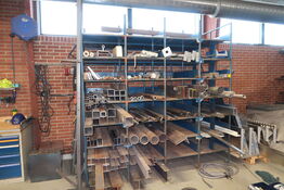 Reolsystem med div. Jern