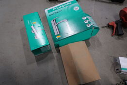 2 stk. blandingsbatterier samt armatur HANSGROHE m.fl.