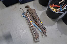 Div. Rørtænger samt koben