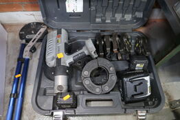 Akku pressemaskine VIEGA Pressgun 5 med 2 stk. batterier, lader m.m.