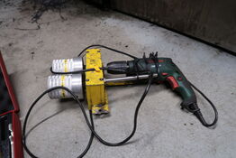 Slagboremaskine med rørafgrater REMS REG 10-54