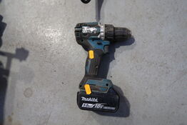 Akku bore/skruemaskine MAKITA DF484 med batteri