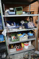 Lagerreol med div. Værktøj