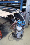 Vogn med skærebrænder (flasker medfølger ikke)