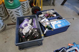 3 stk. kasser med div. Værktøj m.m.