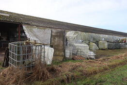 Diverse burer samt kar fra palletanke