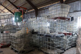 Diverse burer fra palletanke