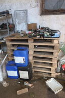 Diverse træ samt paller