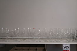 Diverse vin, vand & ølglas 
