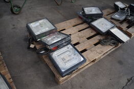 4 stk. Arbejdslamper