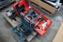3 stk. Elværktøj BOSCH & HILTI 