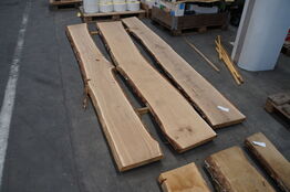 3 stk. Egetræsplanker 