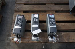 3 stk. Frekvensomformer VLT 