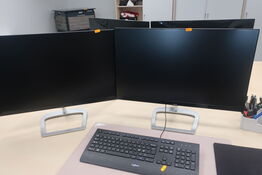 2 stk. skærme PHILIPS 276E / tastatur m.m.