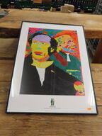 Plakat i ramme, designet af JACOB HAUGAARD