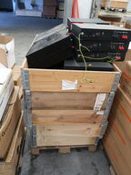 Batterier hel palle med batterie