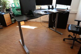 El. hæve/sænke skrivebord uden indhold