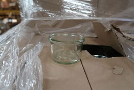 96 stk. Patentglas 20 cl u/låg Diam 80 mm Weck