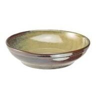 11 stk. Skål stentøj brun 230 mm Rustik