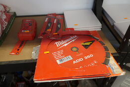 Skæreskive MILWAUKEE samt klinger og bor