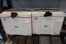 2 stk. tomme TANOS Systainer værktøjskasser