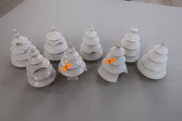 8 stk. juletræer KER 