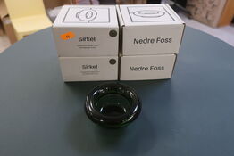 4 stk. lysestager NEDRE FOSS SIRKEL 