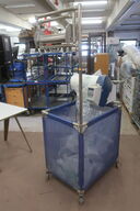 Vogn med air cushion machine 