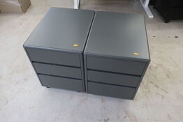 2 stk. skuffemonduler 