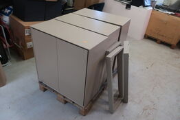 3 stk. skabe PAUSTIAN 