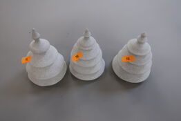 3 stk. juletræer KER 