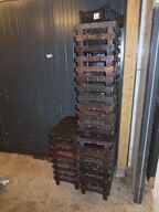 28 stk. Plastik kvartpaller