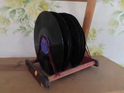 Pladeholder med plader