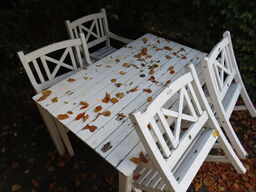 Havebord med 4 stk. stole JUTLANDIA