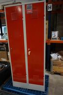 Omklædningsskab 2 Låger med nøgler 