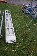 2 stk Aluminiums Slisker 180 cm 