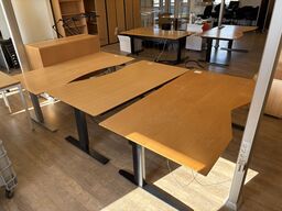 3 stk. hæve-/sænkeborde