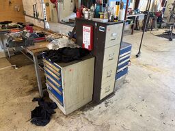 Værstedsskab & arkivskab med indhold BLIKA