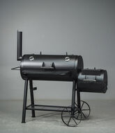 BBQ offset smoker grill. 