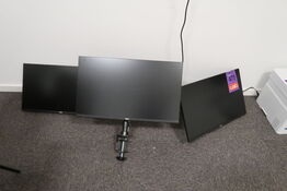 3 stk. AOC 27B2H 27"  + tilhørende arm