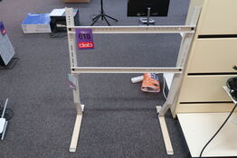 Pedestal Bendy Tall TV Stander Mushroom