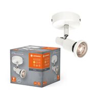 2 stk. Ledvance LED Spot GU10 White 1 X 3.4W 927 DIM